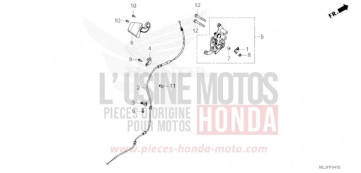 LEVIER DE STATIONNEMENT GL1800BDS de 2025